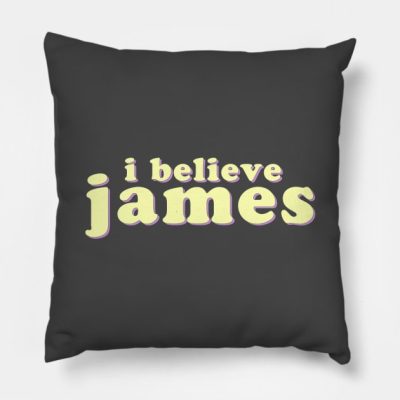 I Believe James Charles Throw Pillow Official James Charles Merch