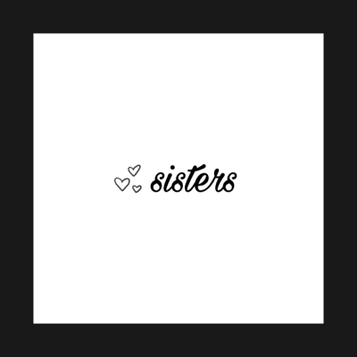 Sisters Sticker Throw Pillow Official James Charles Merch