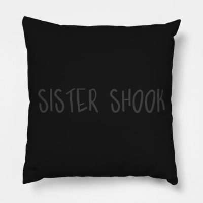 Sister Shook Throw Pillow Official James Charles Merch