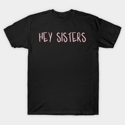 Hey Sisters Script Pink T-Shirt Official James Charles Merch