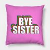 James Charles Bye Sister Throw Pillow Official James Charles Merch