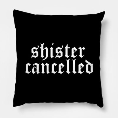 Shister Cancelled James Charles Throw Pillow Official James Charles Merch