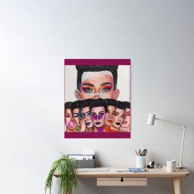 James Charles Unleash Your Inner Artist Series Poster Official James Charles Merch