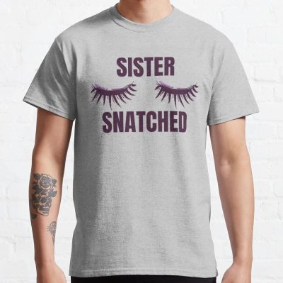 James Charles Sister Snatched | White Design T-Shirt Official James Charles Merch