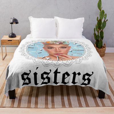 James Charles Sisters Throw Blanket Official James Charles Merch